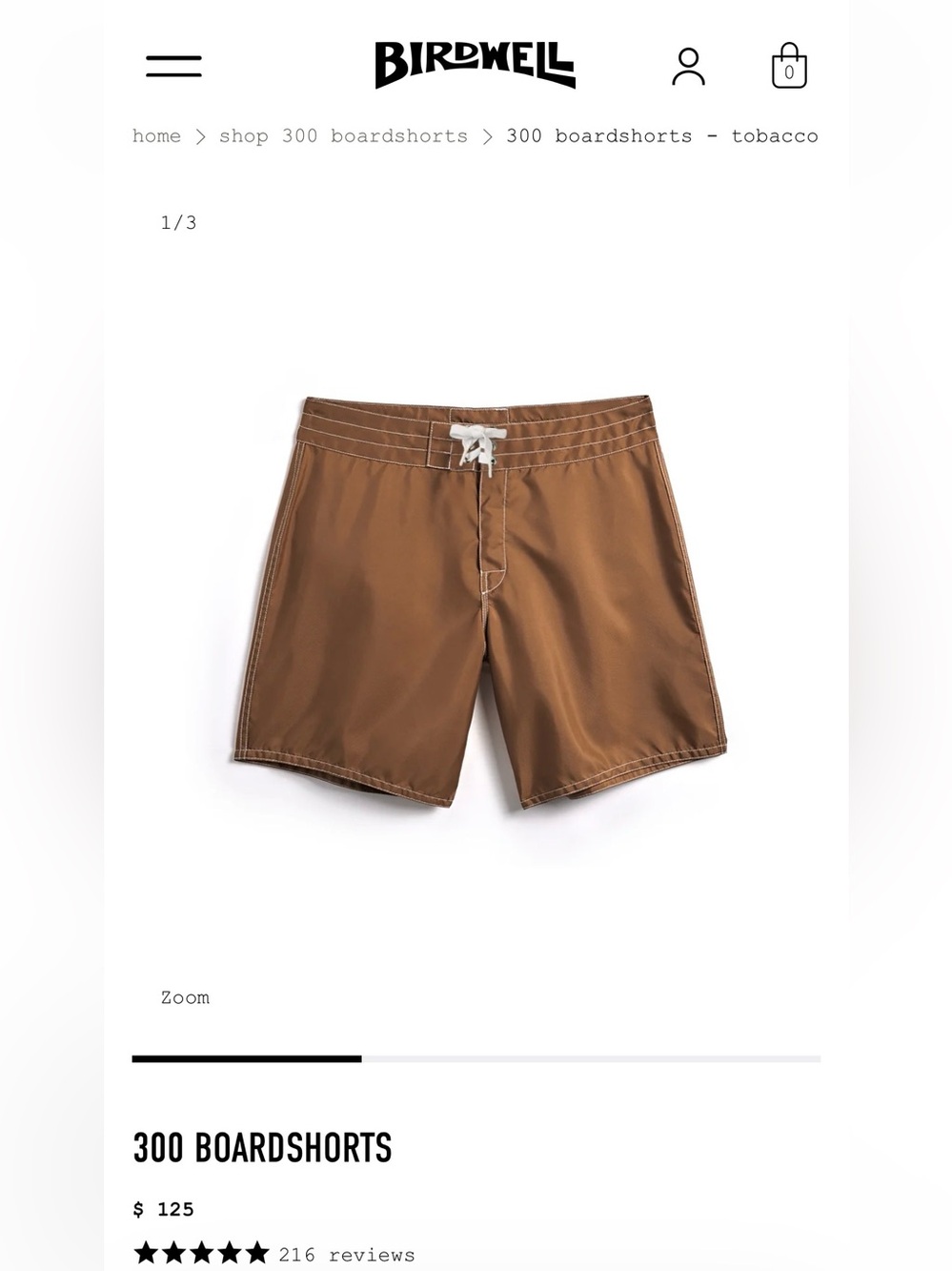 Birdwell Tobacco 300 Boardshorts